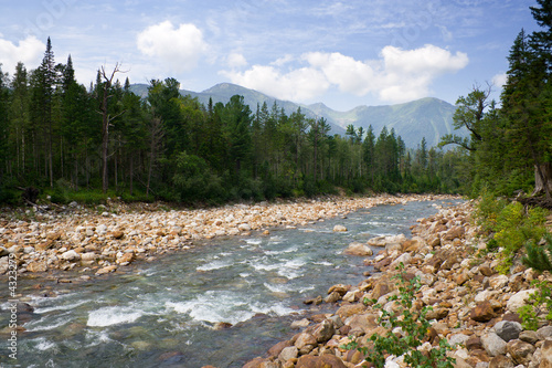 view of mountain river 