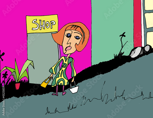  mujer de compras