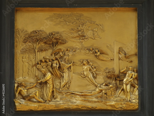 gates of paradise by lorenzo ghiberti baptistery photo