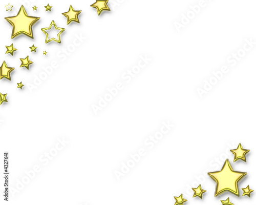 étoiles dorées