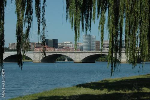 Rosslyn, Potomac River, Memorial Bridge, Washington DC