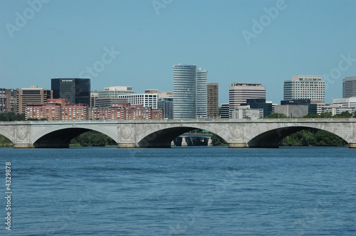 Rosslyn, Memorial Bridge, Potomac River