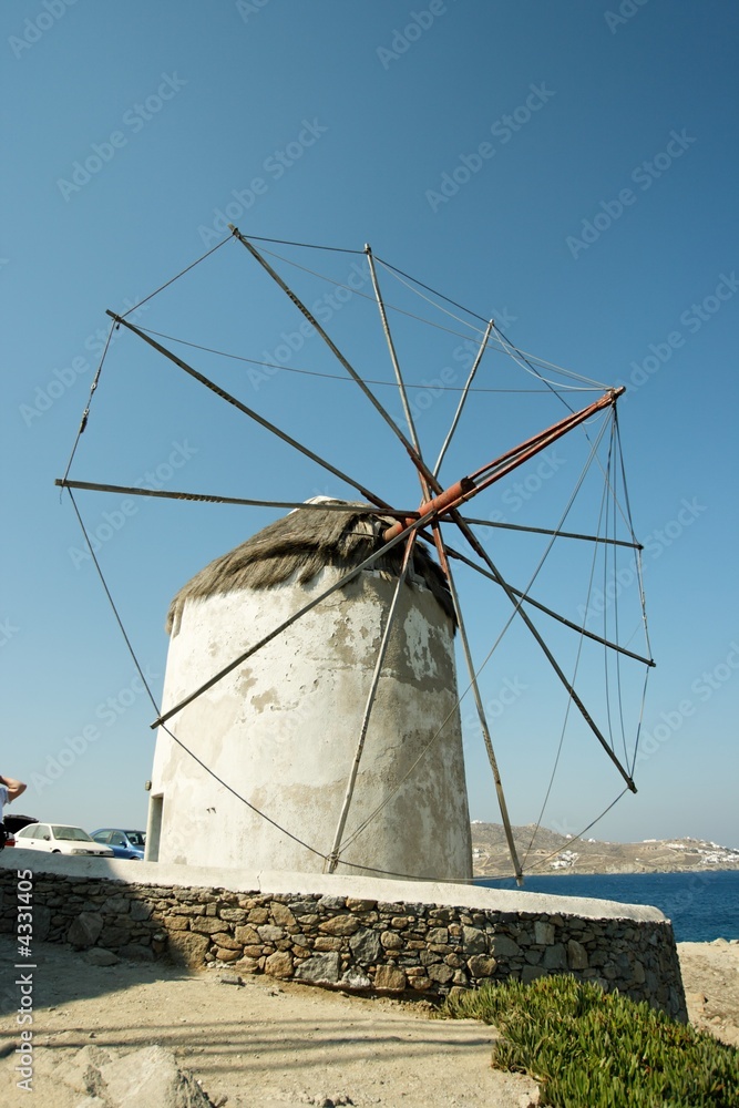 Mykonos windmill