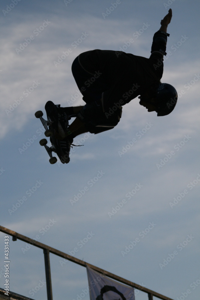 skateboarding silhouette skateboarding silhouette