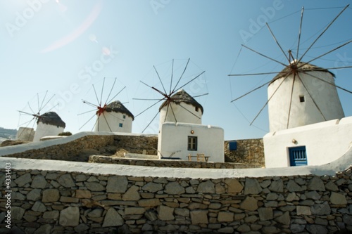 Mykonos windmills