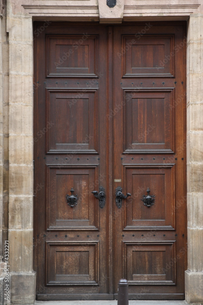 Tall Wooden Doors