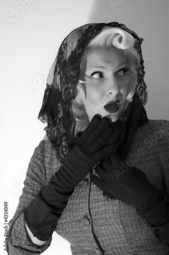 Frightened Woman Shocked