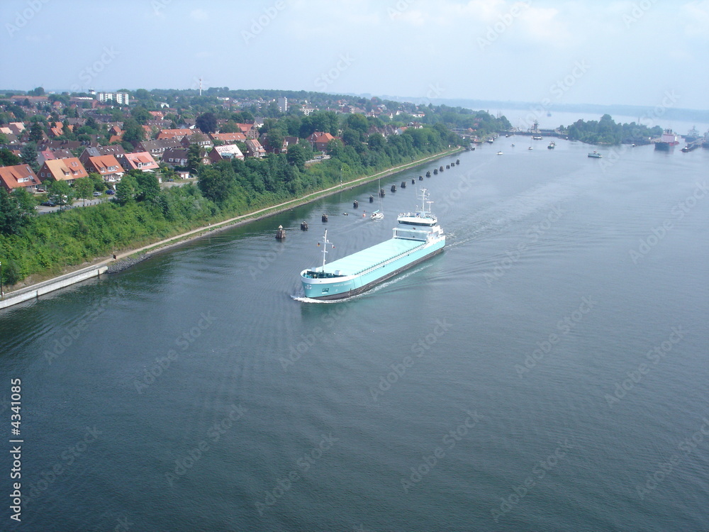 Obraz premium Frachtschiff