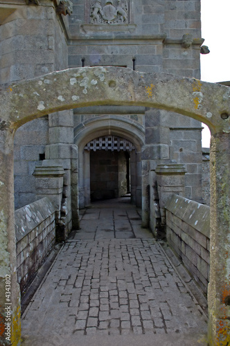 Castle entrance
