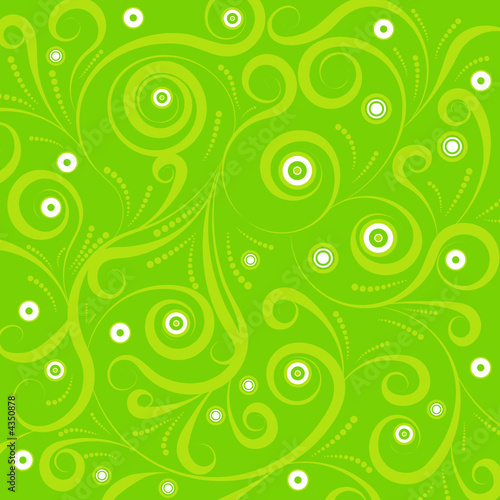 beautiful abstract vector floral design