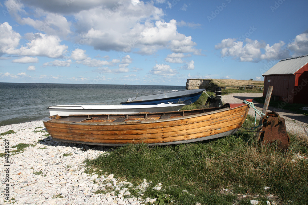 Small Boats at the Coast