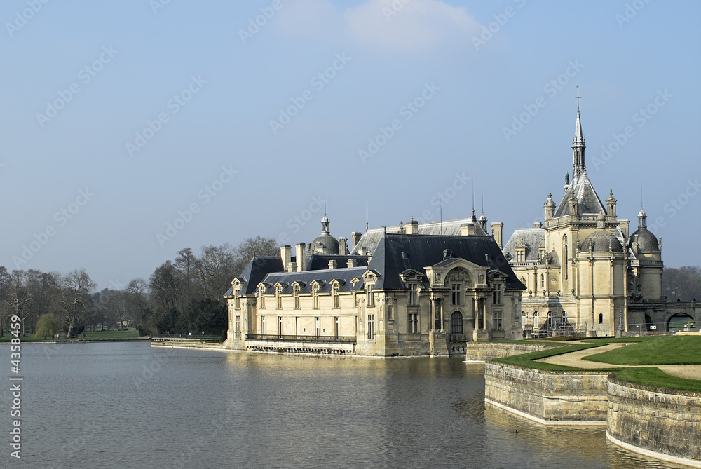 Chateau de Chantilly. Chantilly Manor.