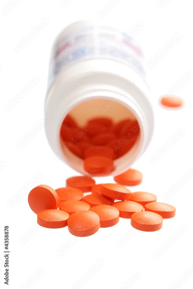 pot of reds the tablets on white background pot of reds the tablets on white background