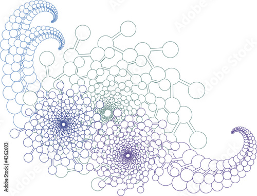 abstract floral design