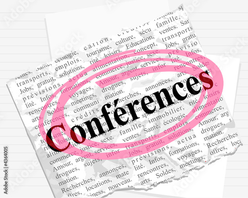 conférences