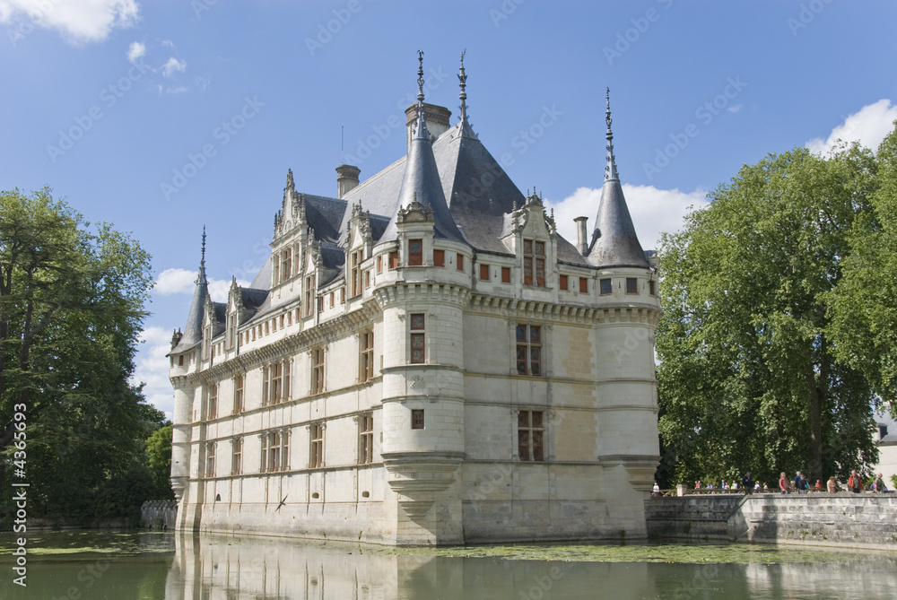 Obraz premium Chateau Azay-le-Rideau, France