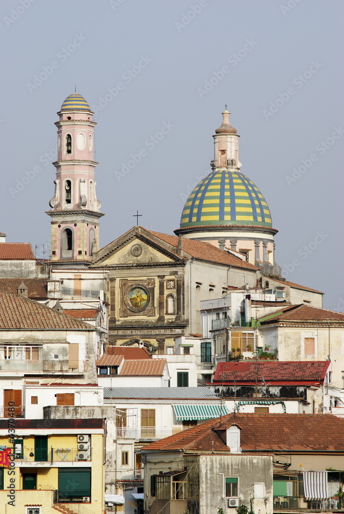 Vietri panorama chiesa San Giovanni Battista