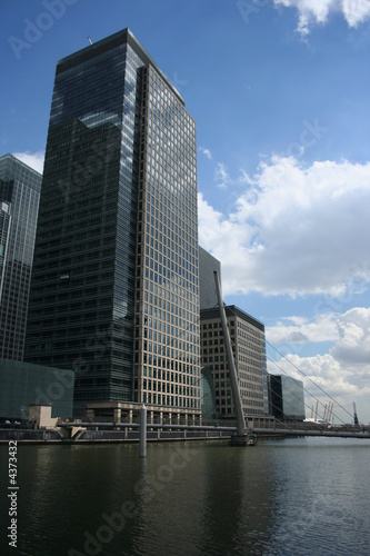 waterfront skyscrapers London