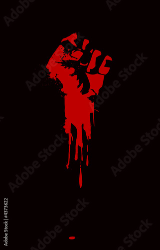 clenched fist 