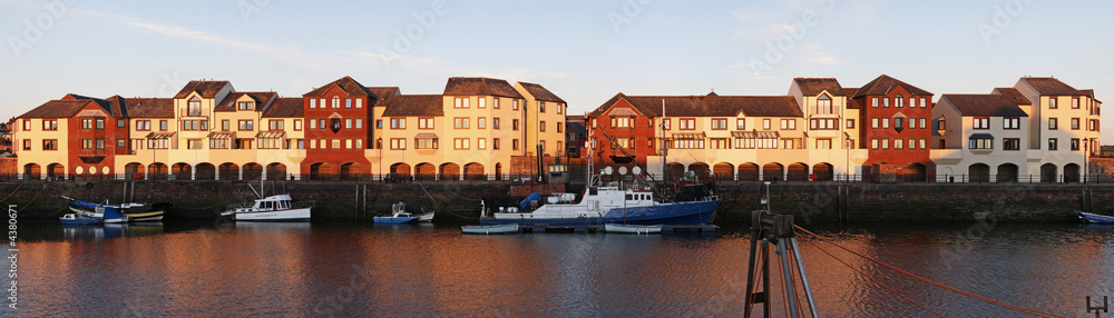 Dockside apartments panorama