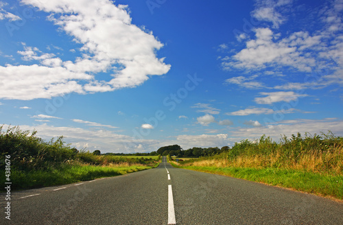 Empty road