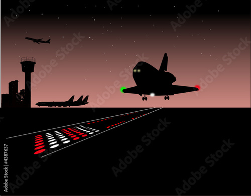 atterrissage nocture 