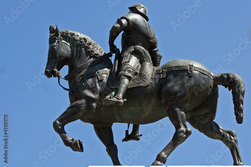 equestrian monument in Venice © agno_agnus