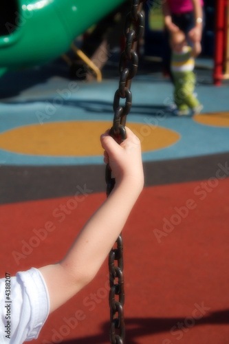 Soft Focus Playground Child
