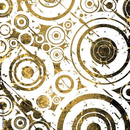 grunge circles background