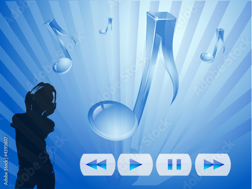 musique avec balladeur