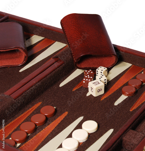 Tableau sur toile Backgammon