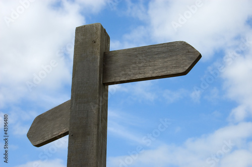 Wooden Signpost