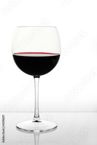 Obraz na plátně Glass of Red Wine