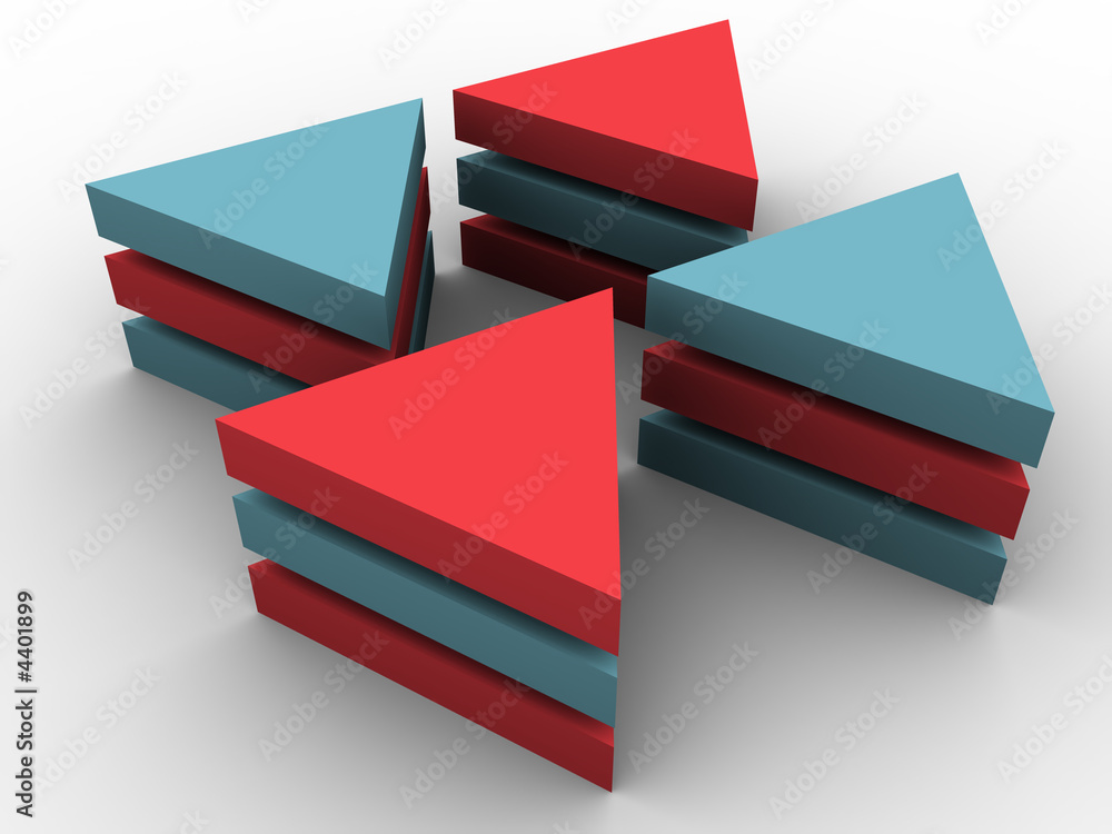 three-dimensional concept three-dimensional concept