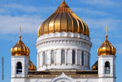 The Cathedral of Christ the Savior in Moskow