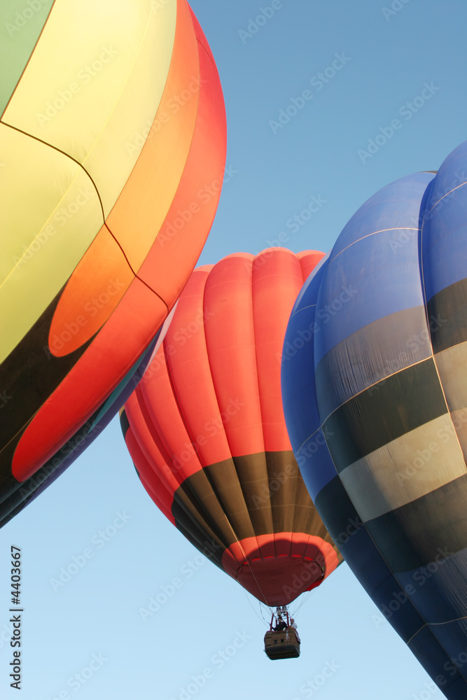 Obraz premium Hot air balloons