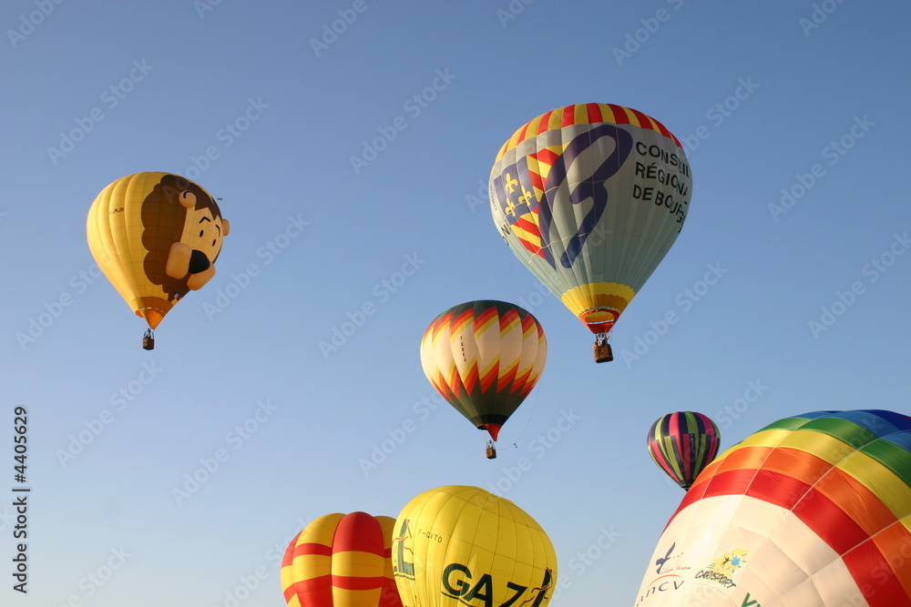 Obraz premium 2007-09-16 Arc & Senans Montgolfieres 084