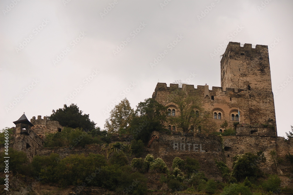 a castle on Rhein
