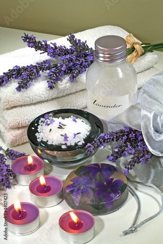 Obraz na płótnie Spa aromatherapy lavender