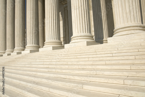 US Supreme Court - Steps and Columns photo