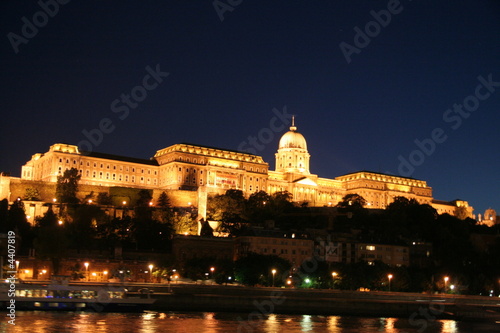 Photography Buda castle nightshot
