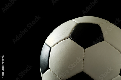 Soccer or Football on Black
