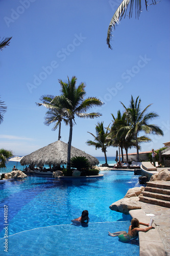 pool in Los Cabos  Baja California Sur  Mexico
