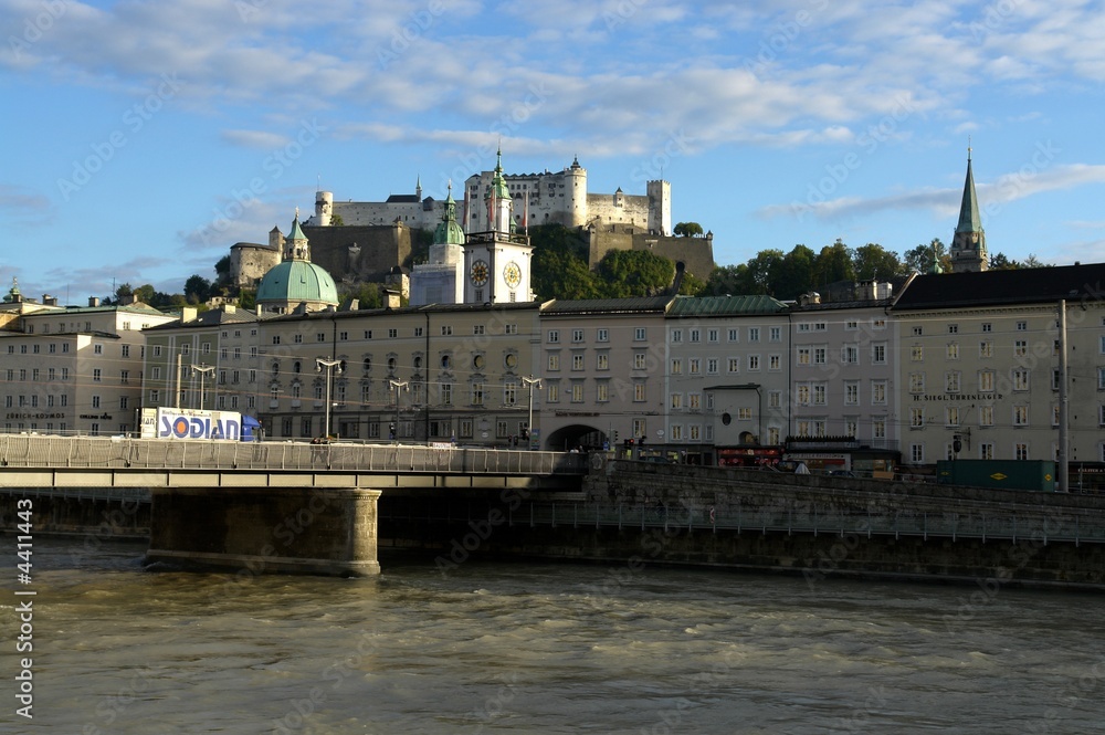 Fototapeta premium Salzburg Salzach