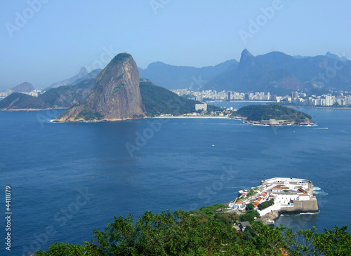 View of Rio de Janeiro city entrance