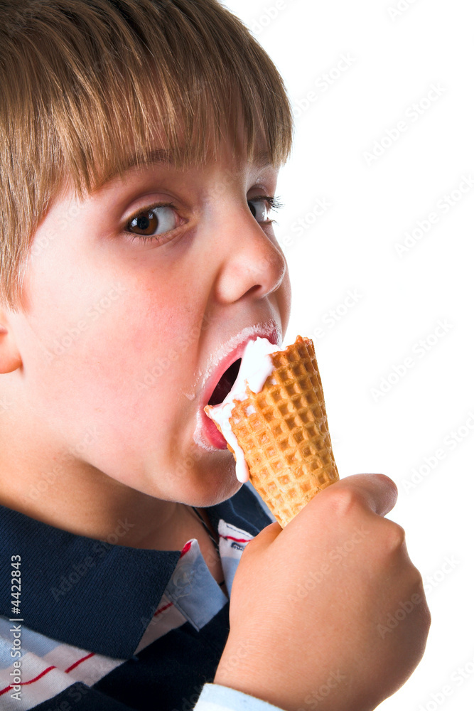 Boy with icecream Boy with icecream
