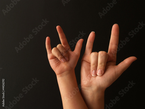 mother child sign love