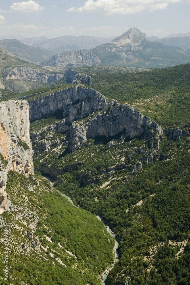 Peaks in the Verdon Canyon