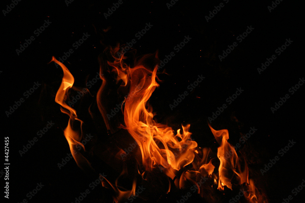Fuoco e fiamme di Notte