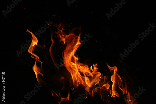 Fuoco e fiamme di Notte © Giosuè lanzetta